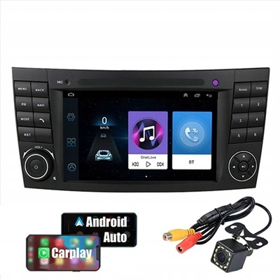 RADIO ANDROID MERCEDES GASOLINA E CLASS W211 2002-2009  