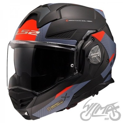 CASCO LS2 FF901 ADVANT X OBLIVION M.BL. BLUE-06 XXL  