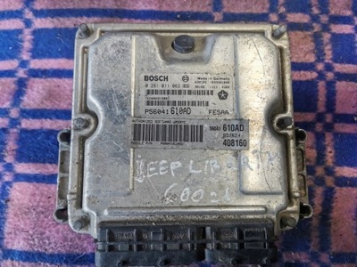 Бортовой компьютер блок управления двигателя jeep liberty 2.8 crd фото №1