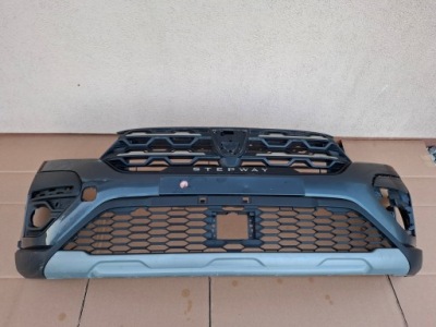 Бампер перед dacia sandero stapway iii pdc оригінал гарний стан фото №1