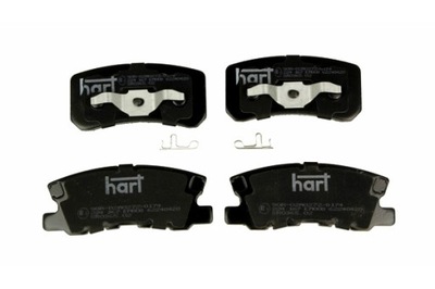 HART ZAPATAS DE FRENADO PARTE TRASERA PAJERO 2.5-3.5 00-  