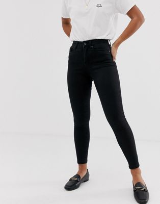 VERO MODA PETITE JEANSY DAMSKIE CZARNE M/30 1RNE