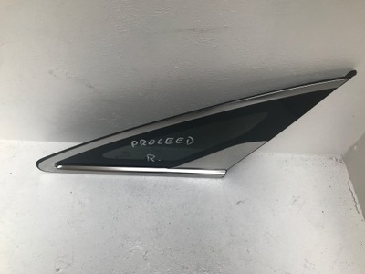 Kia proceed iii lift скло кузовна права хром фото №1