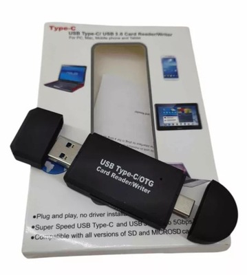 CZYTNIK KART YC-320 USB-C USB 3.0