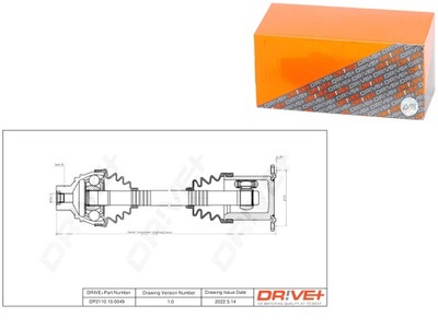 ПОЛУОСЬ ПРИВОДНАЯ AUDI A8 10-18 L + P ПЕРЕД D DRIVE+