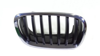 Bmw x6 e71 решётка радиатора решётка радиатора решётка решётка радиатора хром бампера правая 7305592 фото №1