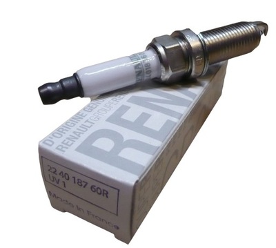 Свічка запалювання renault clio iv org 224018760r фото №1