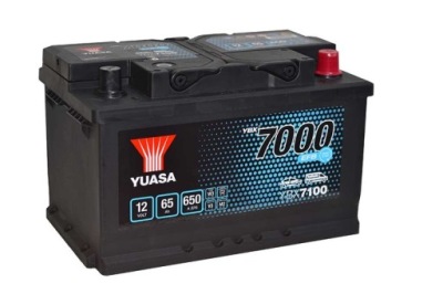 Yuasa ybx7100 12v 65ah 650a efb старт-стоп фото №1