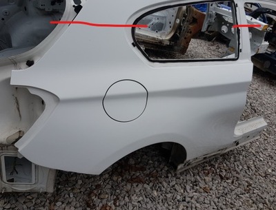 Bmw f21 четверть крыло правый задняя задний alpin фото №1