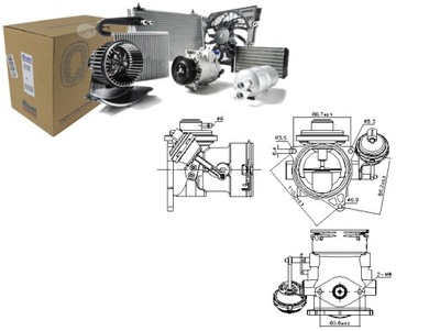 VÁLVULA EGR VW TOUAREG 2.5D 01.03-05.10 NISSENS  