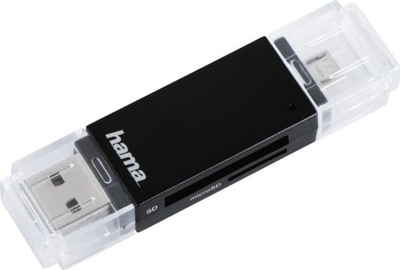 HAMA SD/microSD 2w1 USB 2.0/microUSB 2.0 OTG