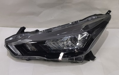 Лампа full led левая левый перед nissan micra k14 фото №1