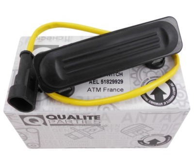 Ручка кнопка кришки задня fiat doblo fiorino qubo фото №1