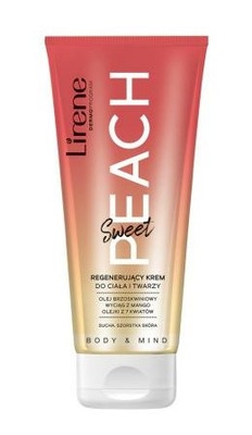 Lirene Peach regenerujący krem do ciała 200 ml