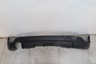 Накладка спойлер диффузор бампера задняя задний mini countryman f60 7406378 фото №1