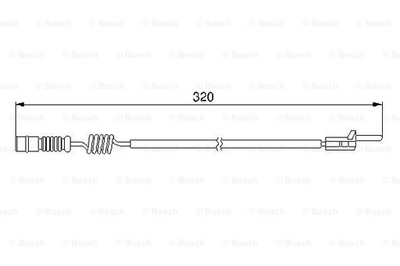 SENSOR ZAPATAS BOSCH 1 987 474 964 1987474964  