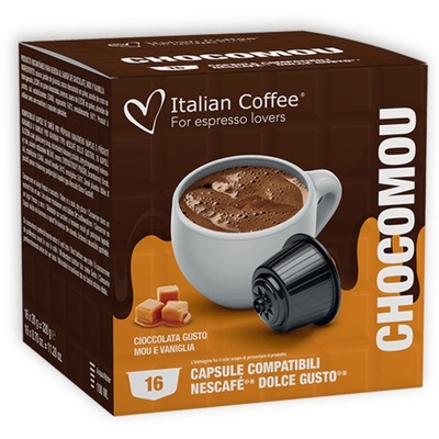 Kapsułki do Dolce Gusto Italian Coffee Choco Mou Czekolada z karmelem