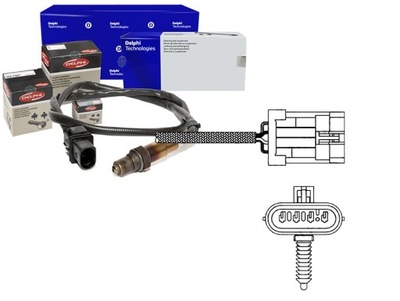 SONDA LAMBDA DAEWOO LANOS 1,4-1,6 97- DELPHI  