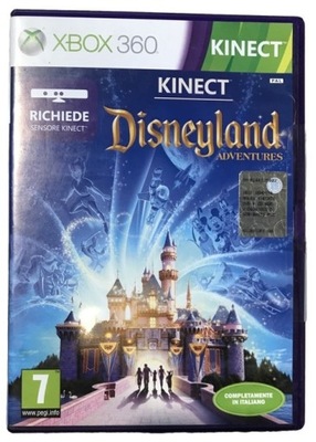 KINECT DISNEYLAND ADVENTURES PO WŁOSKU XBOX 360