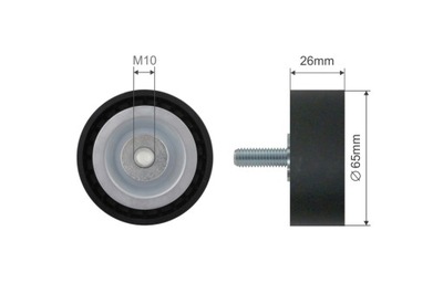 РОЛИК NAPINACZA РЕМНЯ ПОЛИКЛИНОВОГО BMW 1 10- 2 12- 3 04- 4 12- 5 08- 6 09