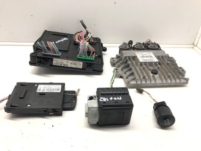 Замок запалювання набір стартовий renault megane iii 08-22 237100914r 284b17882r фото №1