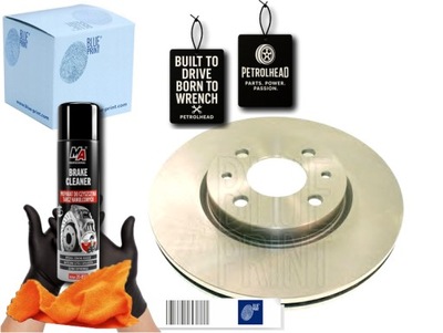 Тормозные диски тормозные 2szt alfa romeo 145 146 155 mito #petrolhead pro+ kit2 фото №1