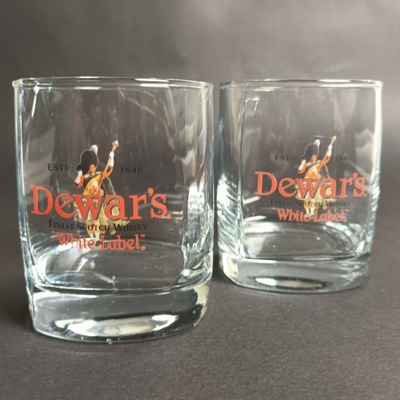 Szklanki do whisky Dewars. 2szt.