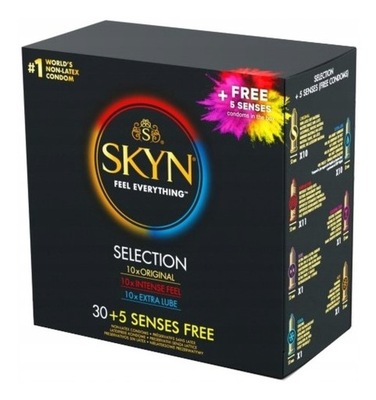 Unimil Skyn Selection Nielateksowe prezerwatywy