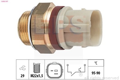 CONMUTADOR DE VENTILADOR VW 1-850-197  