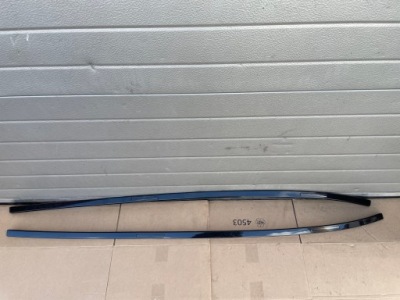 Bmw 3 gt f34 молдинг дахова ліва права 475 black sapphire фото №1