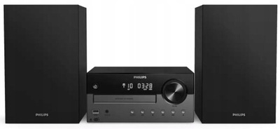 Wieża stereo Philips Mikrowieża Bluetooth MP3 USB DAB+ Philips TAM4505 HIT!