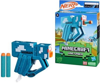 NERF Wyrzutnia Microshots Minecraft Cave Spider