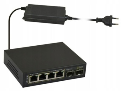 Switch Pulsar SFG64 PoE 6-portowy do 4 kamer IP