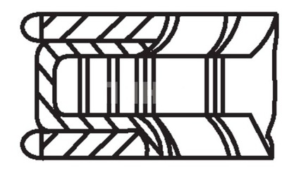 MAHLE 90 9 STD 1.5-1.75-3 КОМПЛЕКТ КОЛЬЦА ПОРШНЯ MERCEDES C CL203 C