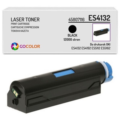 NOWY Toner 45807116 Black do OKI ES4132 ES4192 ES5112 ES5162