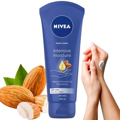 NIVEA Krem do rąk Hand Cream Intensive Nawilżający Odżywczy 100ml