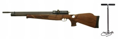 Wiatrówka Air Arms S410 Walnut Thumbhole ZESTAW