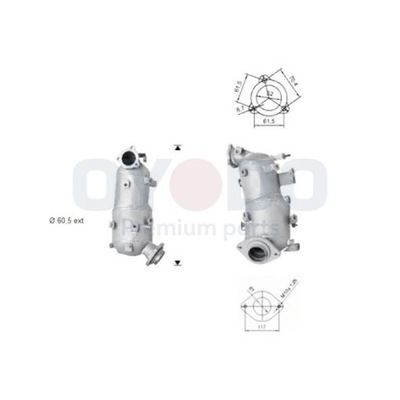 Фільтр часток твердих toyota auris avensis corolla фото №1