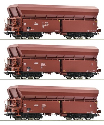 Zestaw 3 wagonów samowyładowczych Fals Roco 77037