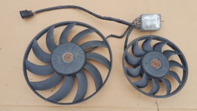 Вентиляторы радиатора + модуль вентиляторов 4f0959501c audi a6 c6 фото №1