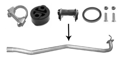 MAZDA 6 1.8 2.0 2.0D 02-07 RURA ŚRODKOWA