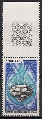 Andora (francuska) 1969 Mi 217 Czyste ** - minerały