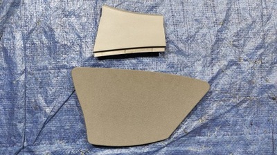 Заглушка защита обшивка дверь правый задняя серая mercedes cls w219 c219 lift фото №1