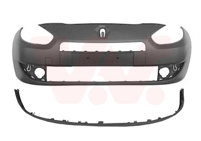 532 бампер передний na renault fluence x38 do 13 фото №1