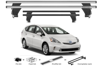 BOOT ROOF ALUMINIUM TOYOTA PRIUS + 2012>2015  