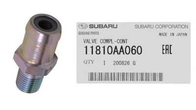 КЛАПАН СЕПАРАТОРА SUBARU 03- ОРИГІНАЛ SUBARU OE 11810AA060