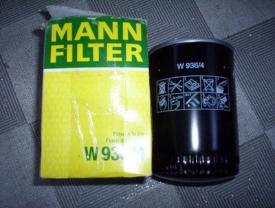 MANN-FILTER ФІЛЬТР МАСЛА MAN, W 936/4