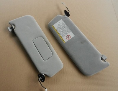 Sienna 2004+ козирок захист сонцезахисна лампа фото №1