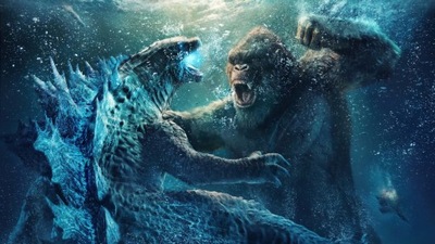 GODZILLA VS KONG Naklejka - plakat 40 cm K448