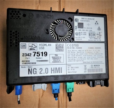 Модуль hmi 23427519 opel insignia lift 2013-2017 фото №1